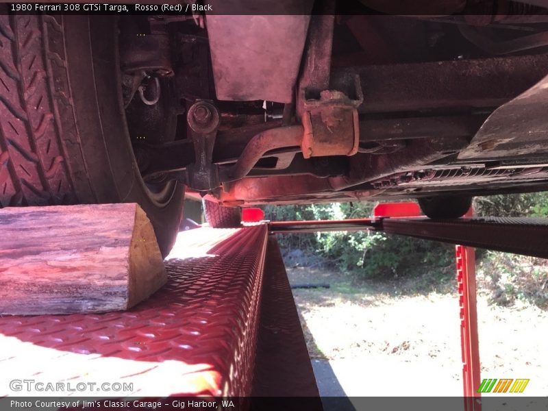 Rosso (Red) / Black 1980 Ferrari 308 GTSi Targa