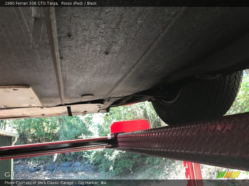 Rosso (Red) / Black 1980 Ferrari 308 GTSi Targa