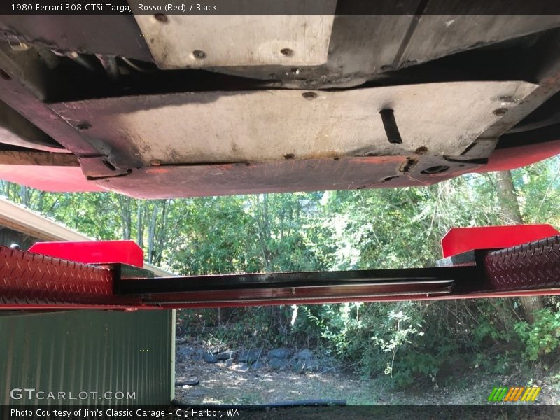 Rosso (Red) / Black 1980 Ferrari 308 GTSi Targa