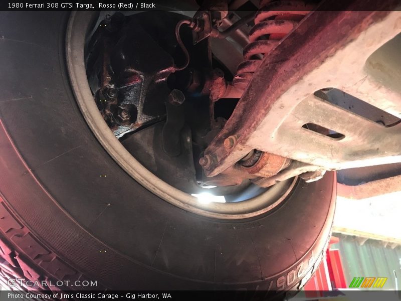 Rosso (Red) / Black 1980 Ferrari 308 GTSi Targa