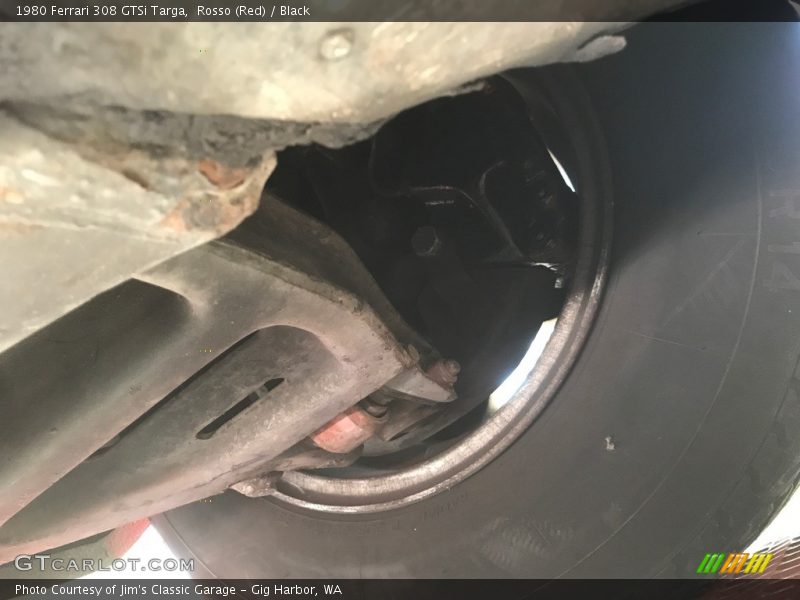 Rosso (Red) / Black 1980 Ferrari 308 GTSi Targa