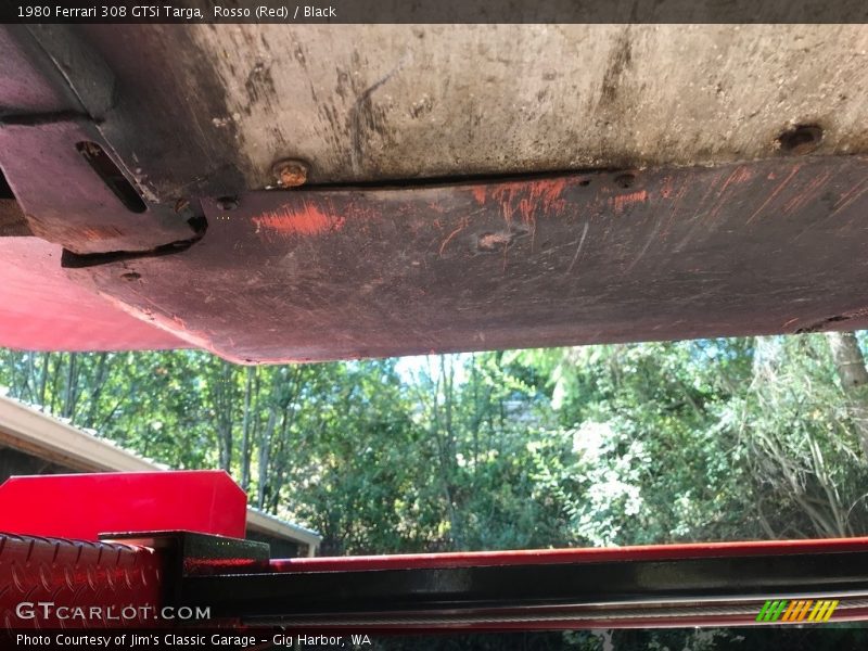 Rosso (Red) / Black 1980 Ferrari 308 GTSi Targa