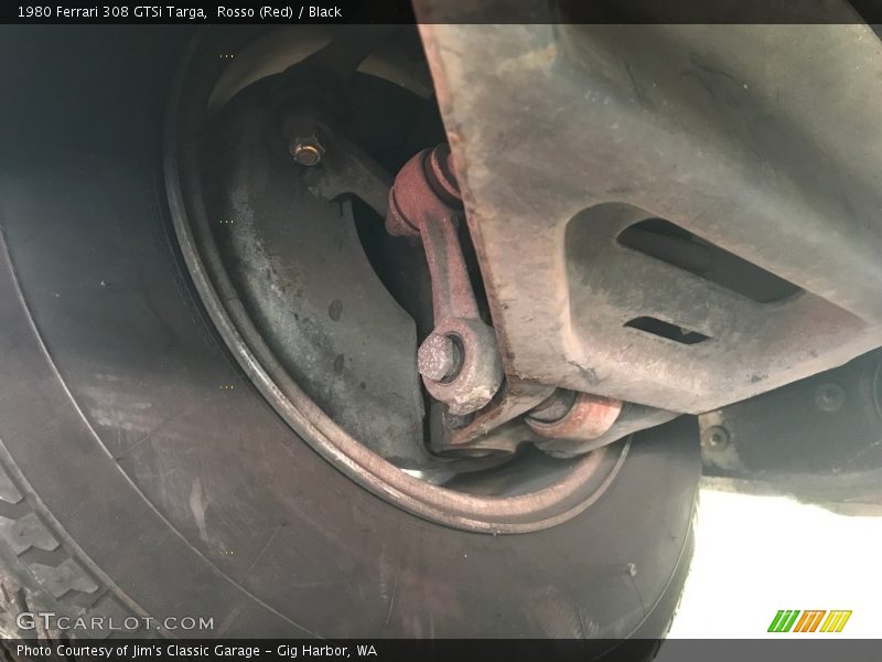 Rosso (Red) / Black 1980 Ferrari 308 GTSi Targa