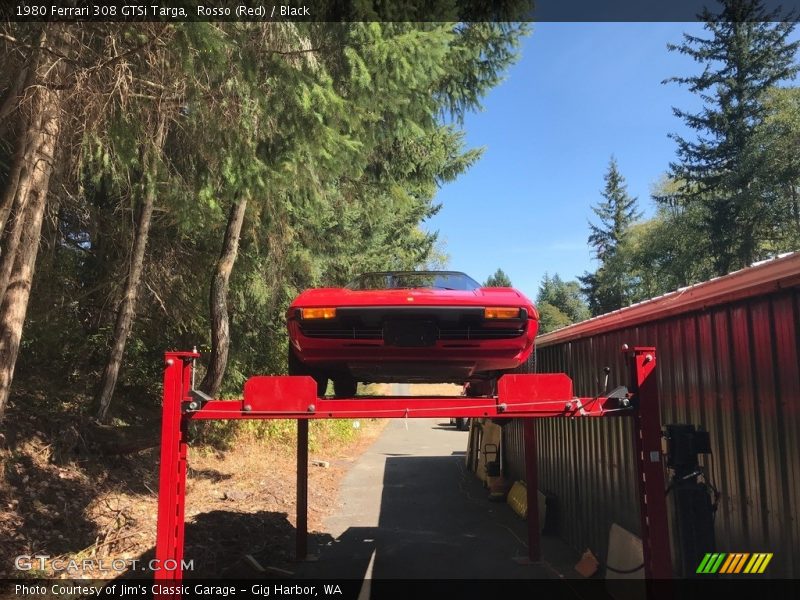 Rosso (Red) / Black 1980 Ferrari 308 GTSi Targa