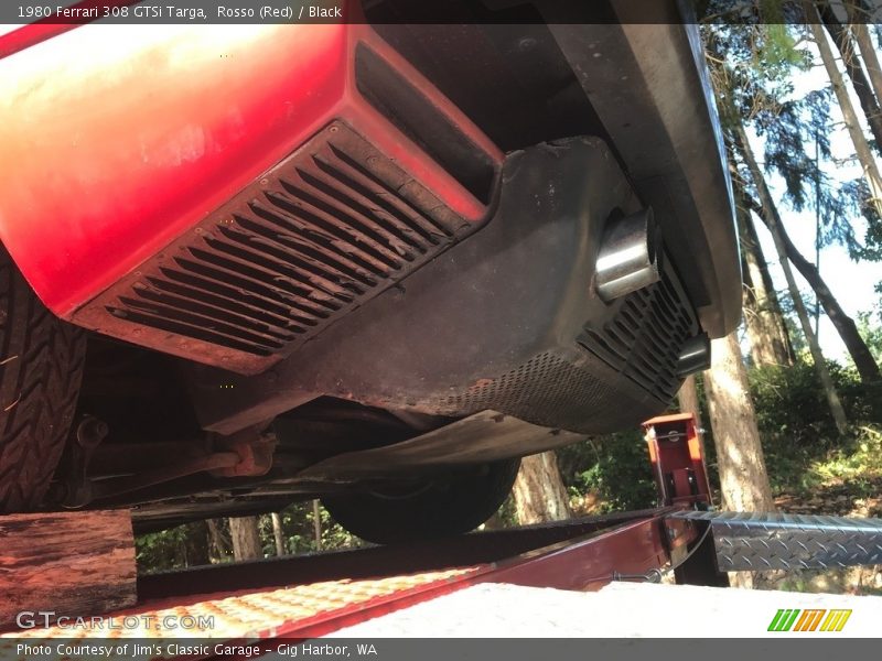Rosso (Red) / Black 1980 Ferrari 308 GTSi Targa