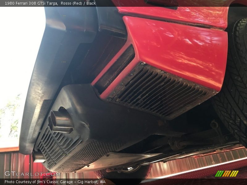 Rosso (Red) / Black 1980 Ferrari 308 GTSi Targa