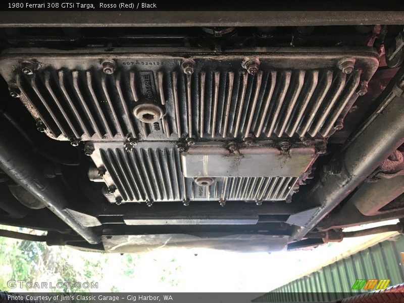 Undercarriage of 1980 308 GTSi Targa