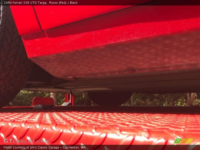 Rosso (Red) / Black 1980 Ferrari 308 GTSi Targa