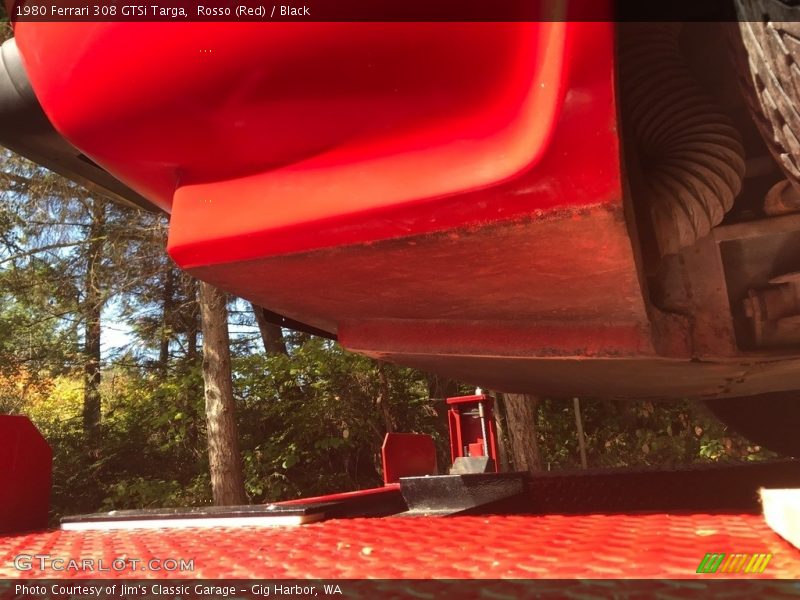 Rosso (Red) / Black 1980 Ferrari 308 GTSi Targa