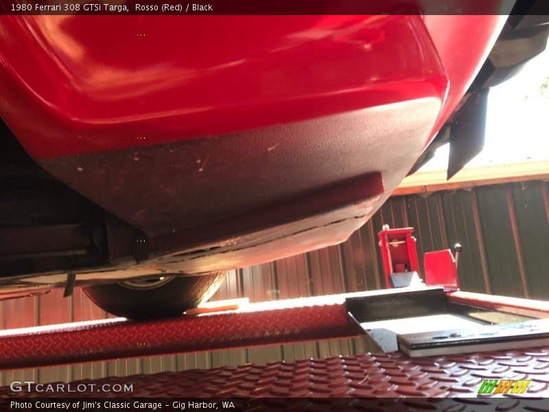 Rosso (Red) / Black 1980 Ferrari 308 GTSi Targa