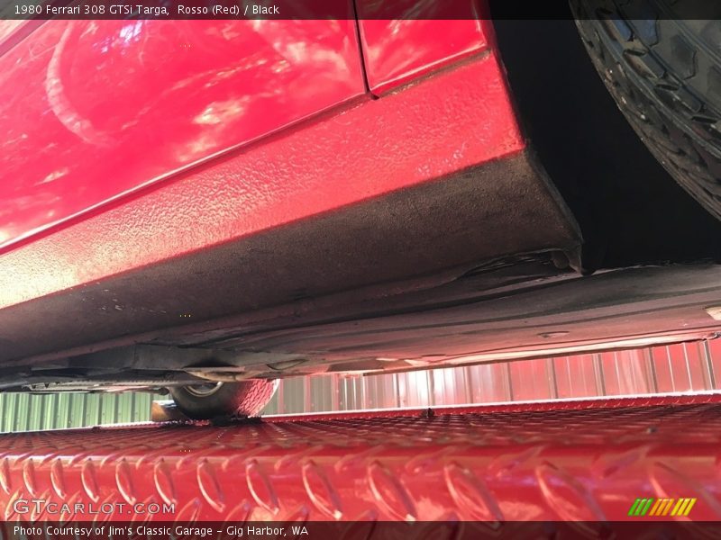 Rosso (Red) / Black 1980 Ferrari 308 GTSi Targa