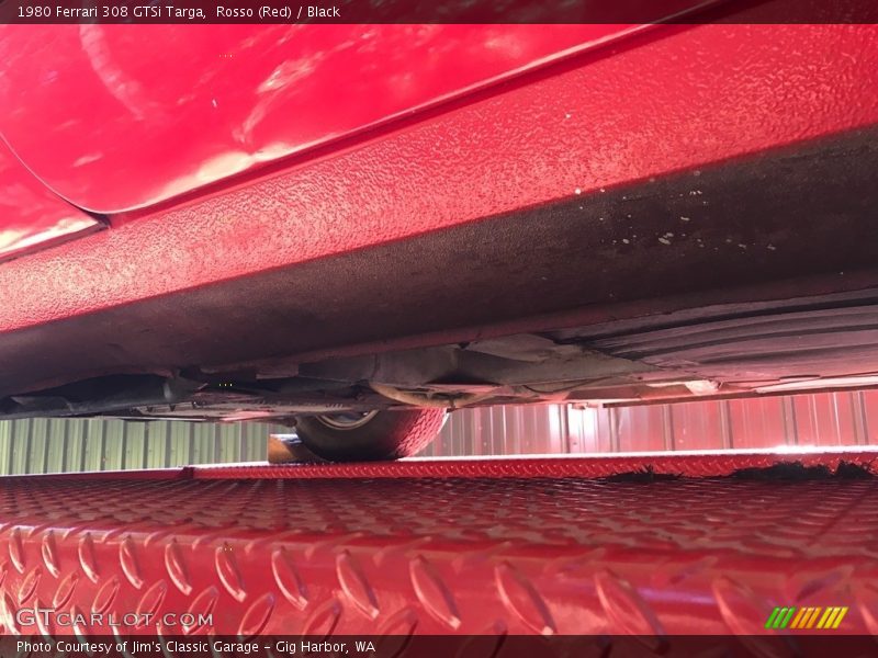 Rosso (Red) / Black 1980 Ferrari 308 GTSi Targa