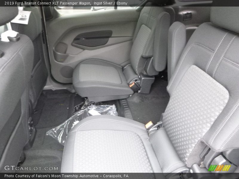 Ingot Silver / Ebony 2019 Ford Transit Connect XLT Passenger Wagon