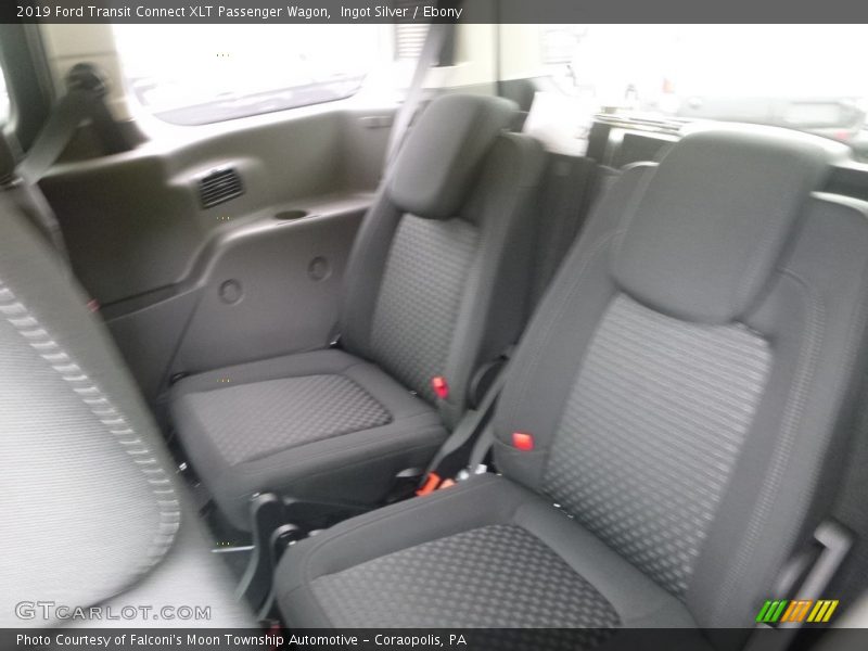 Ingot Silver / Ebony 2019 Ford Transit Connect XLT Passenger Wagon