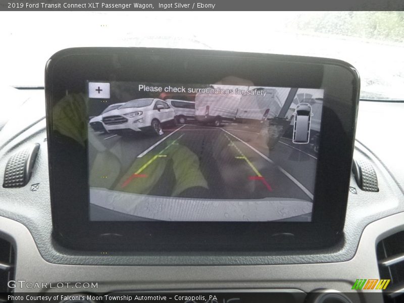 Ingot Silver / Ebony 2019 Ford Transit Connect XLT Passenger Wagon