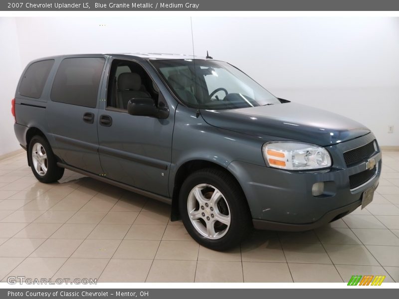 Blue Granite Metallic / Medium Gray 2007 Chevrolet Uplander LS