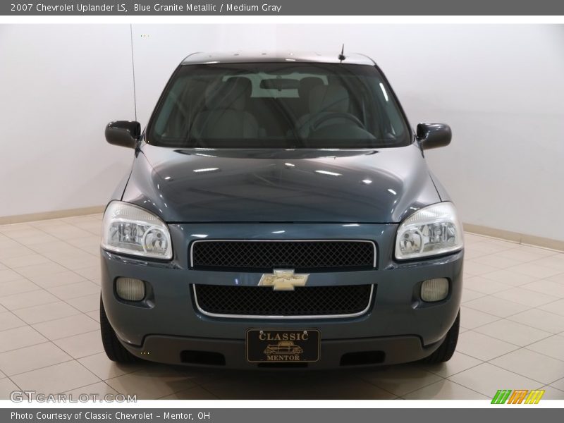 Blue Granite Metallic / Medium Gray 2007 Chevrolet Uplander LS