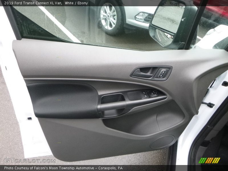White / Ebony 2019 Ford Transit Connect XL Van