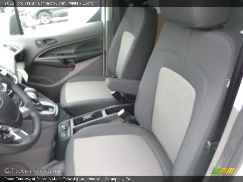 White / Ebony 2019 Ford Transit Connect XL Van