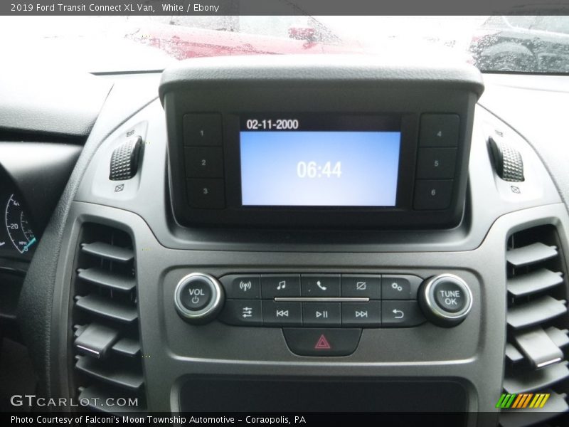 White / Ebony 2019 Ford Transit Connect XL Van