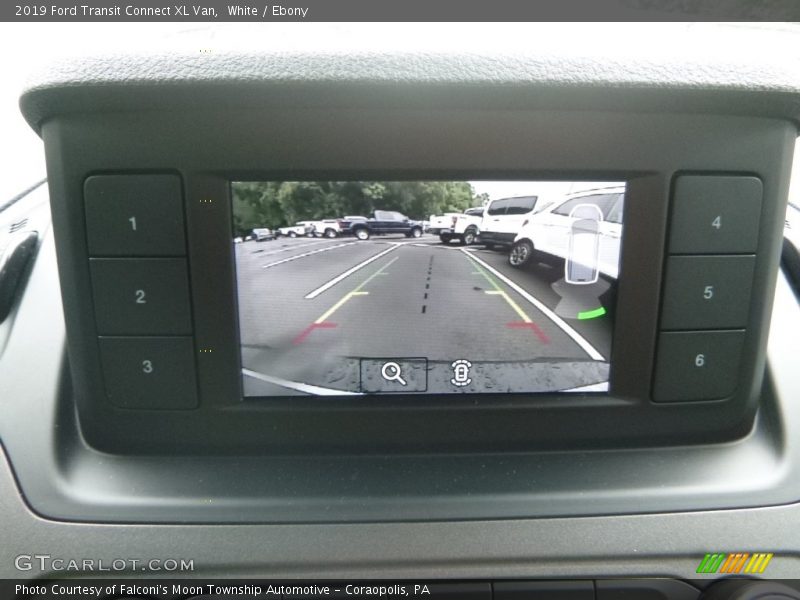 White / Ebony 2019 Ford Transit Connect XL Van