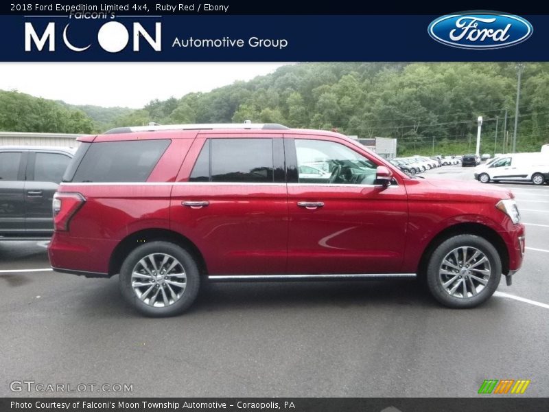 Ruby Red / Ebony 2018 Ford Expedition Limited 4x4