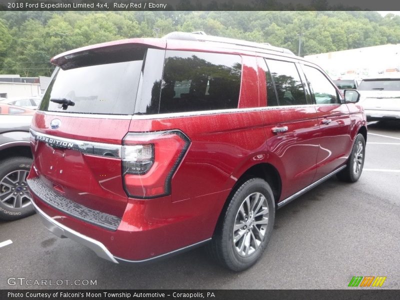 Ruby Red / Ebony 2018 Ford Expedition Limited 4x4
