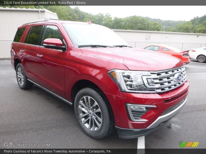 Ruby Red / Ebony 2018 Ford Expedition Limited 4x4
