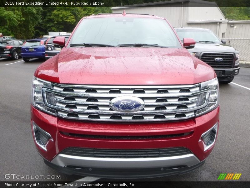 Ruby Red / Ebony 2018 Ford Expedition Limited 4x4