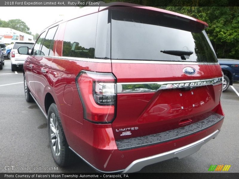 Ruby Red / Ebony 2018 Ford Expedition Limited 4x4