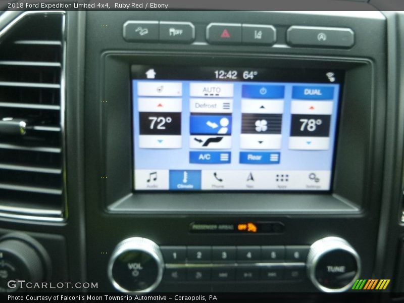 Ruby Red / Ebony 2018 Ford Expedition Limited 4x4