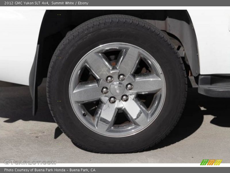 Summit White / Ebony 2012 GMC Yukon SLT 4x4