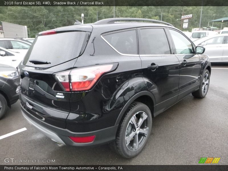 Shadow Black / Charcoal Black 2018 Ford Escape SEL 4WD