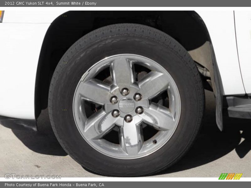 Summit White / Ebony 2012 GMC Yukon SLT 4x4