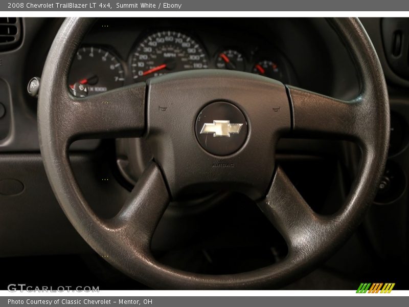 Summit White / Ebony 2008 Chevrolet TrailBlazer LT 4x4