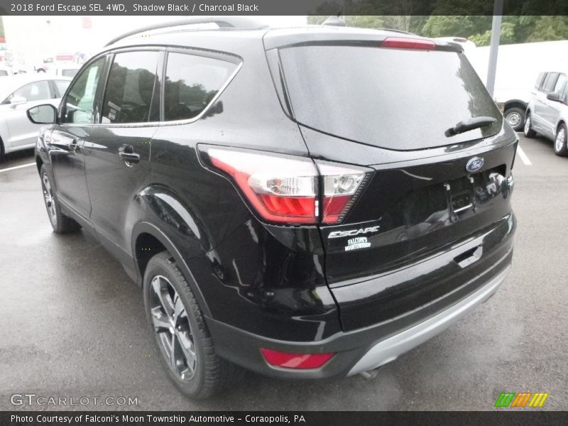 Shadow Black / Charcoal Black 2018 Ford Escape SEL 4WD