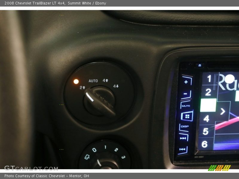 Summit White / Ebony 2008 Chevrolet TrailBlazer LT 4x4