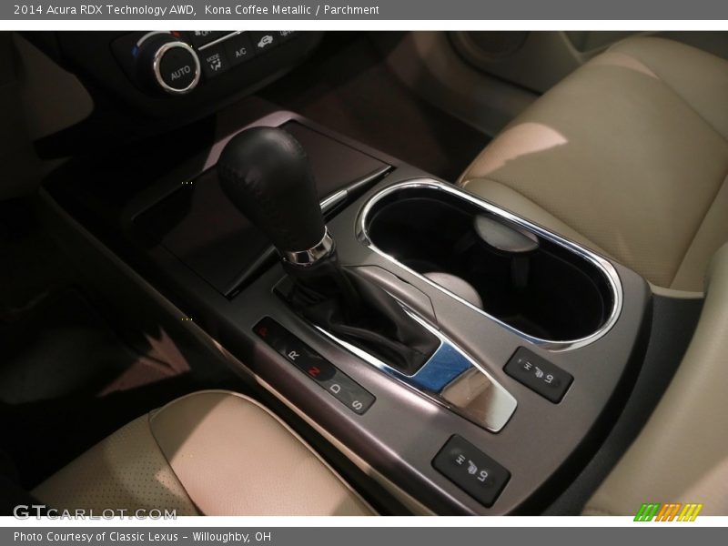 Kona Coffee Metallic / Parchment 2014 Acura RDX Technology AWD