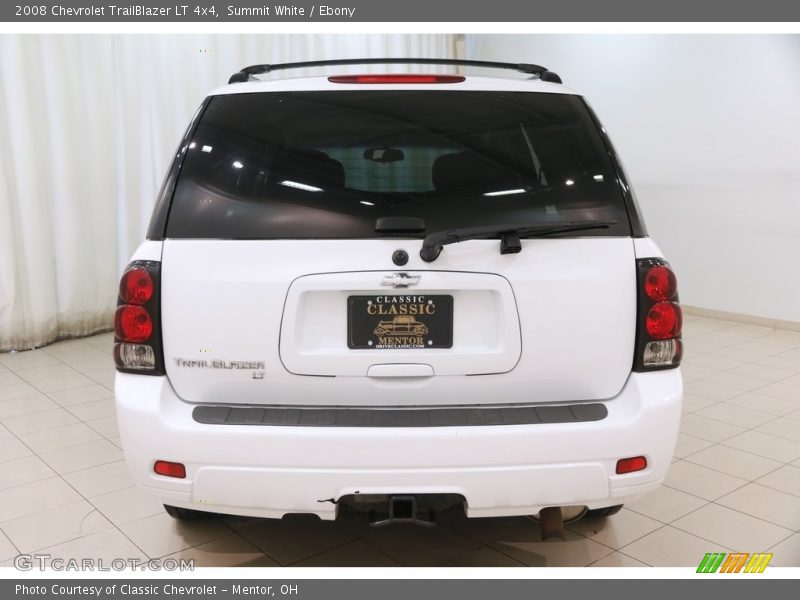 Summit White / Ebony 2008 Chevrolet TrailBlazer LT 4x4