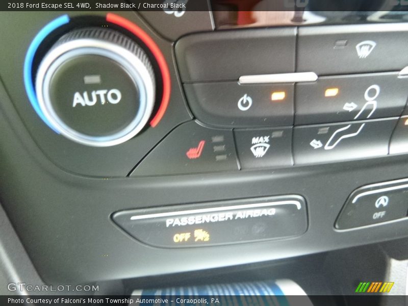 Shadow Black / Charcoal Black 2018 Ford Escape SEL 4WD