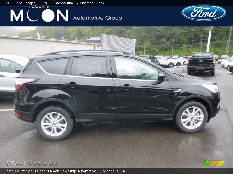 Shadow Black / Charcoal Black 2018 Ford Escape SE 4WD