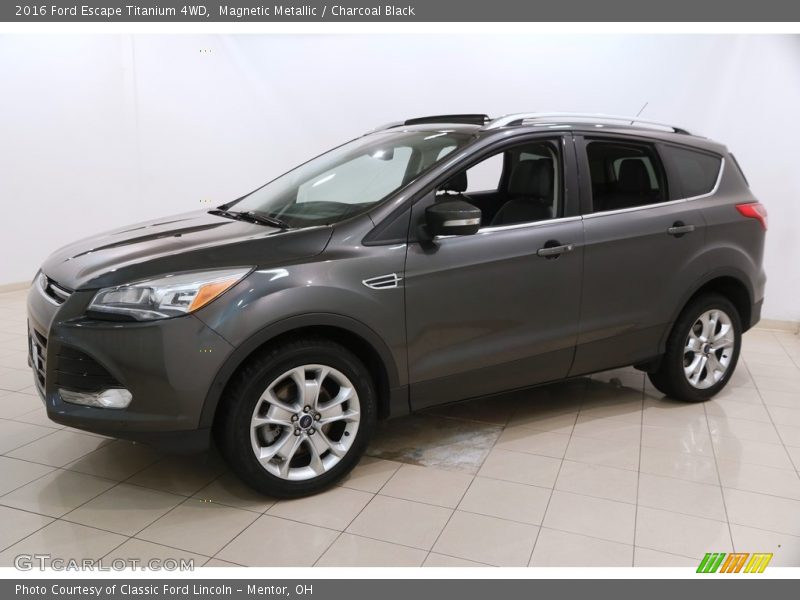 Magnetic Metallic / Charcoal Black 2016 Ford Escape Titanium 4WD