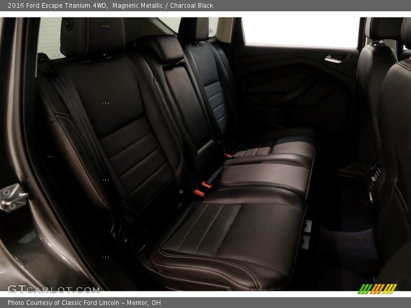 Magnetic Metallic / Charcoal Black 2016 Ford Escape Titanium 4WD