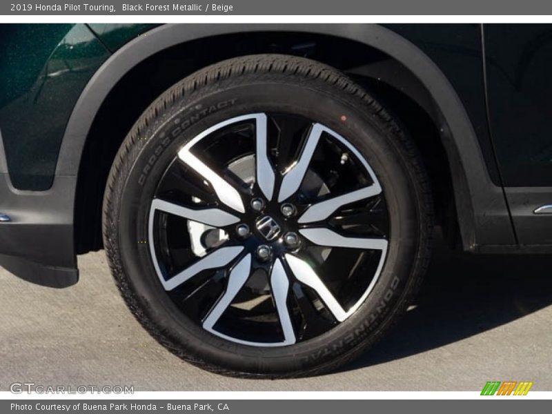 Black Forest Metallic / Beige 2019 Honda Pilot Touring