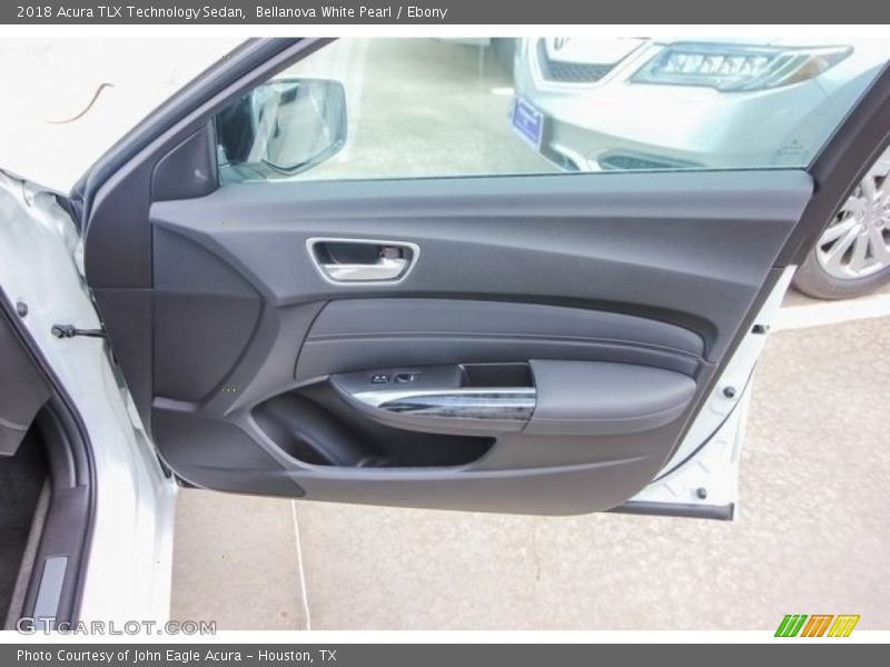 Bellanova White Pearl / Ebony 2018 Acura TLX Technology Sedan