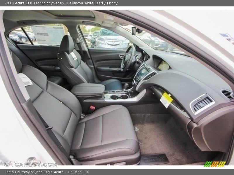 Bellanova White Pearl / Ebony 2018 Acura TLX Technology Sedan