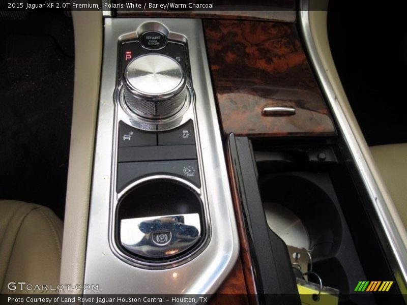 Polaris White / Barley/Warm Charcoal 2015 Jaguar XF 2.0T Premium