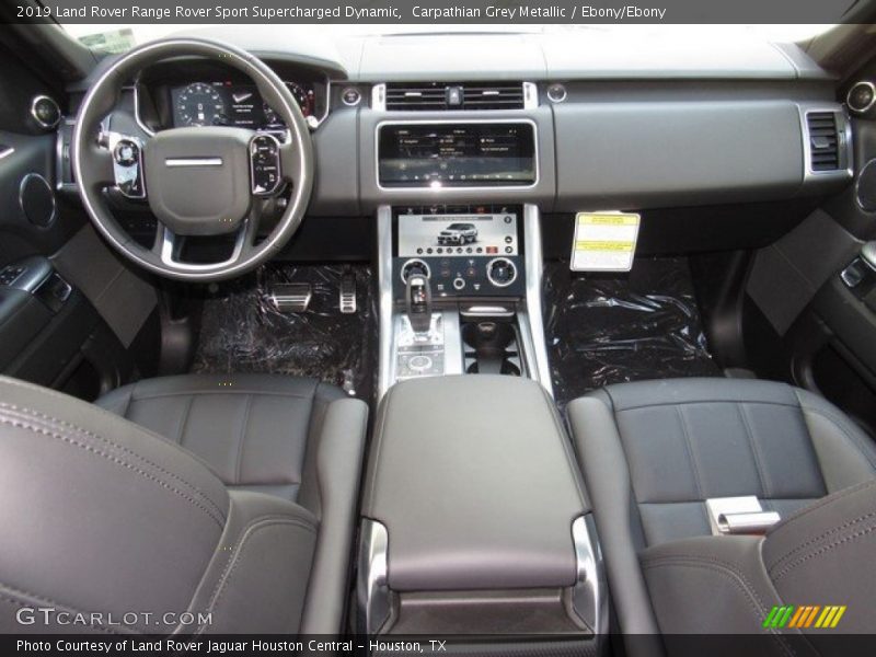 Dashboard of 2019 Range Rover Sport Supercharged Dynamic