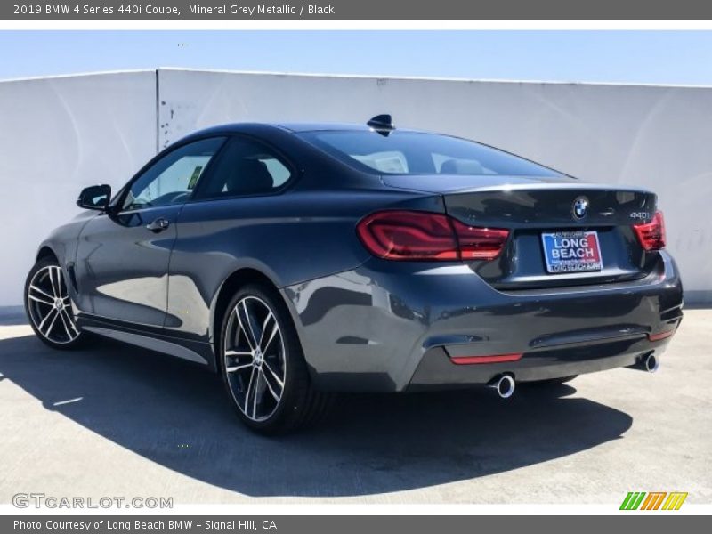Mineral Grey Metallic / Black 2019 BMW 4 Series 440i Coupe
