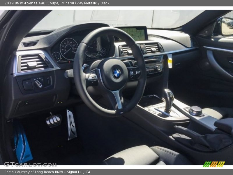 Mineral Grey Metallic / Black 2019 BMW 4 Series 440i Coupe